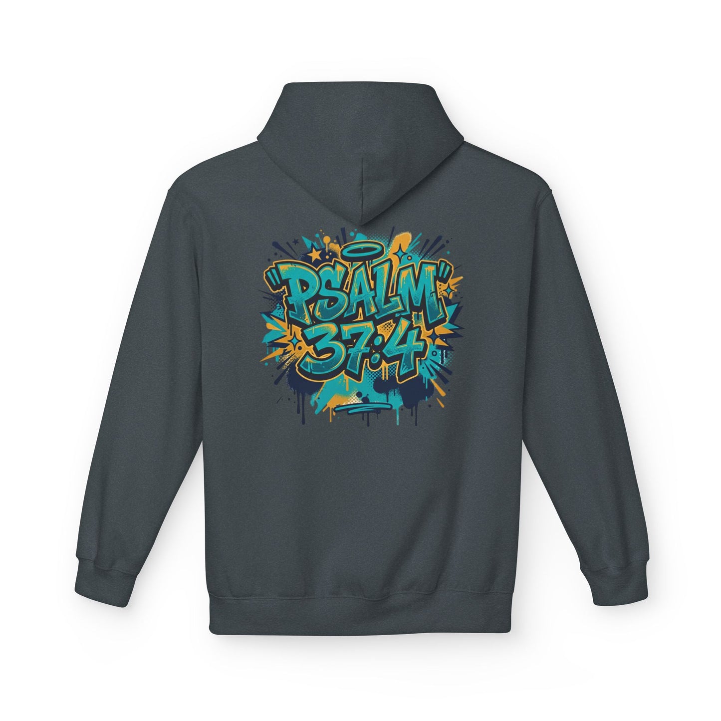 Psalm 37.4 Unisex Midweight Softstyle Fleece Hoodie