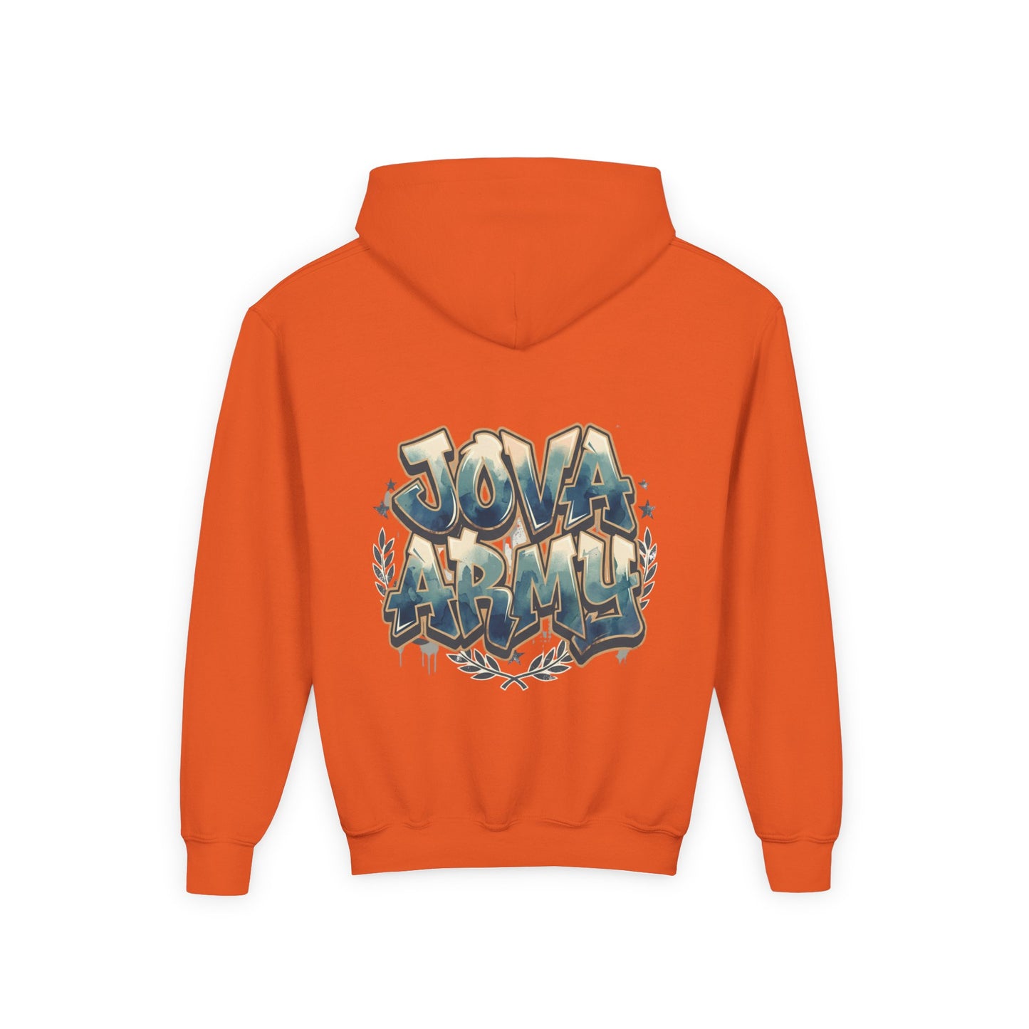 Jova Army Youth Heavy Blend Hooded Sweatshirt