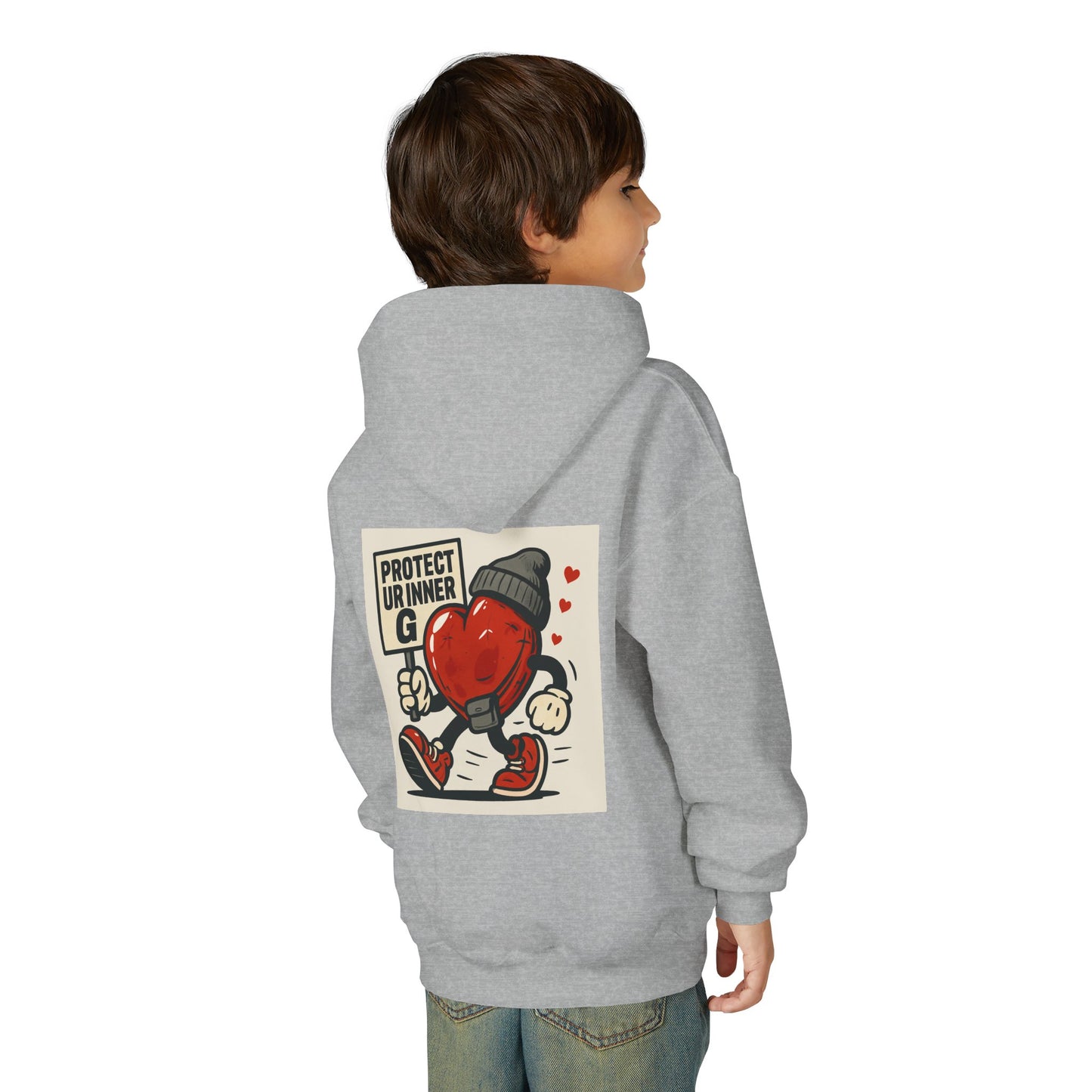 Protect Ur Inner G Youth Heavy Blend Hooded Sweatshirt