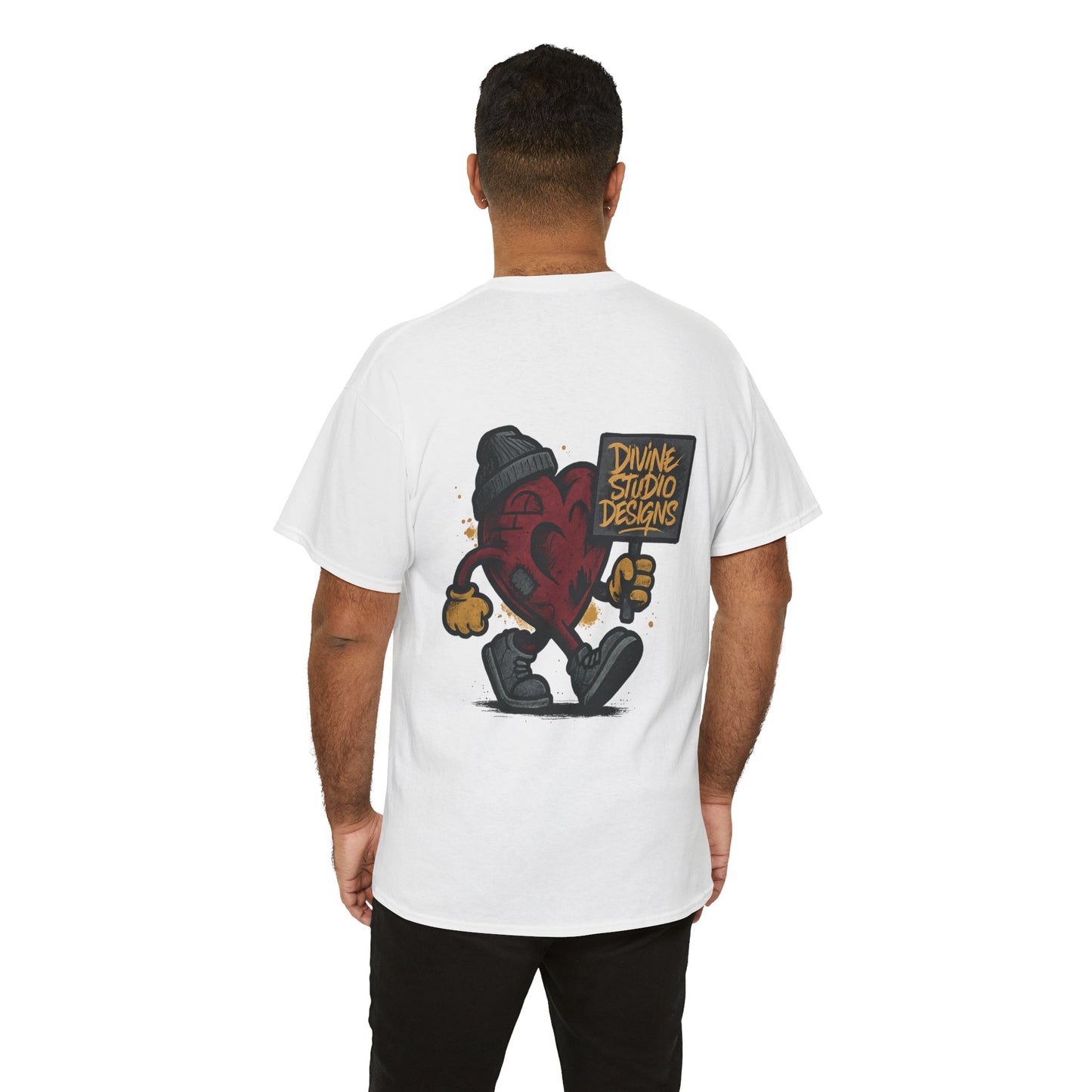 Divine Studio Designs Logo Unisex Heavy Cotton Tee