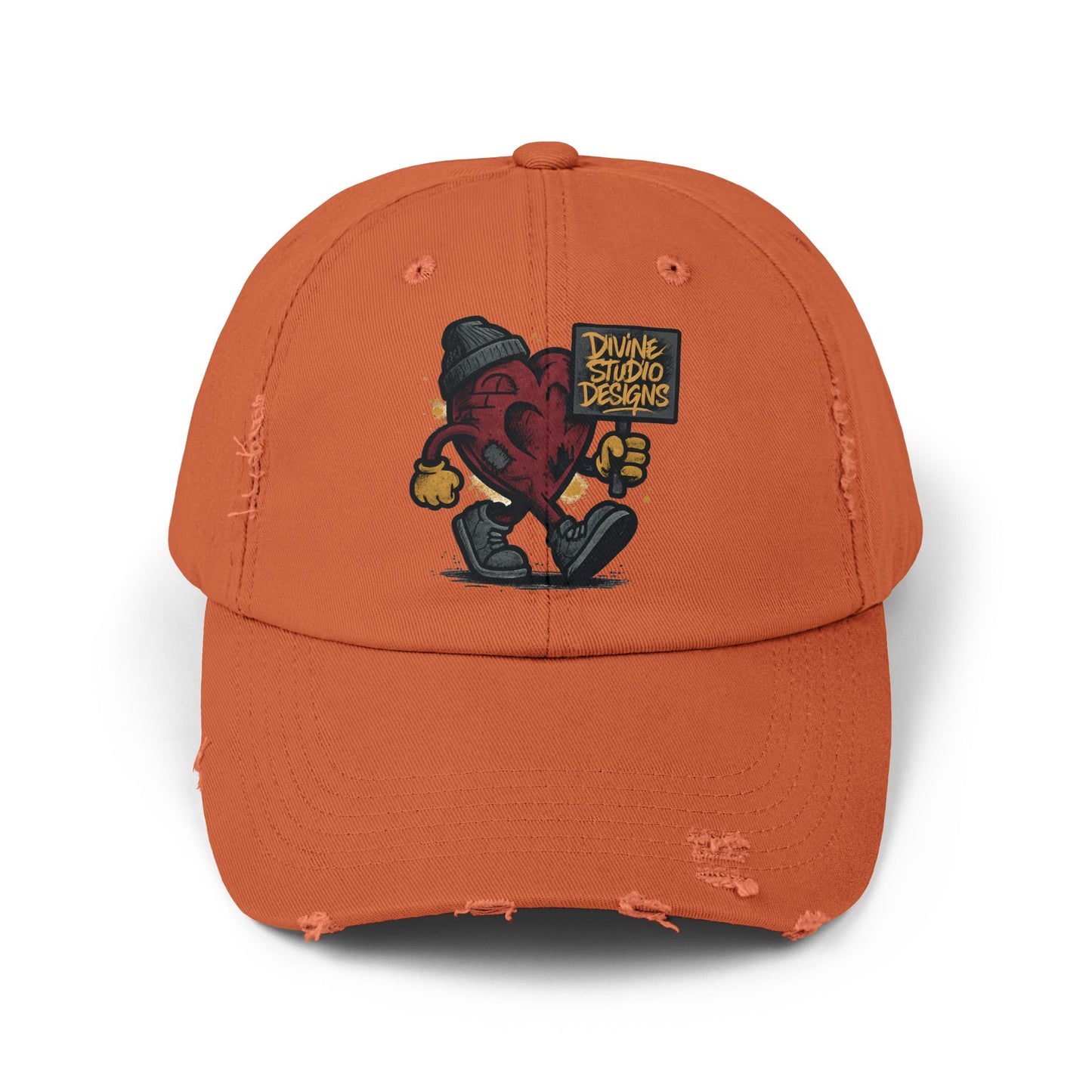 Divine Studio Designs Movement Hat  Unisex Distressed Cap