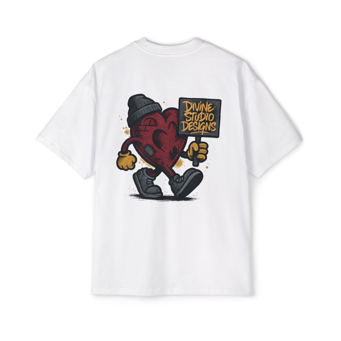 "Divine Movement" Heavy Blend Oversized Tee