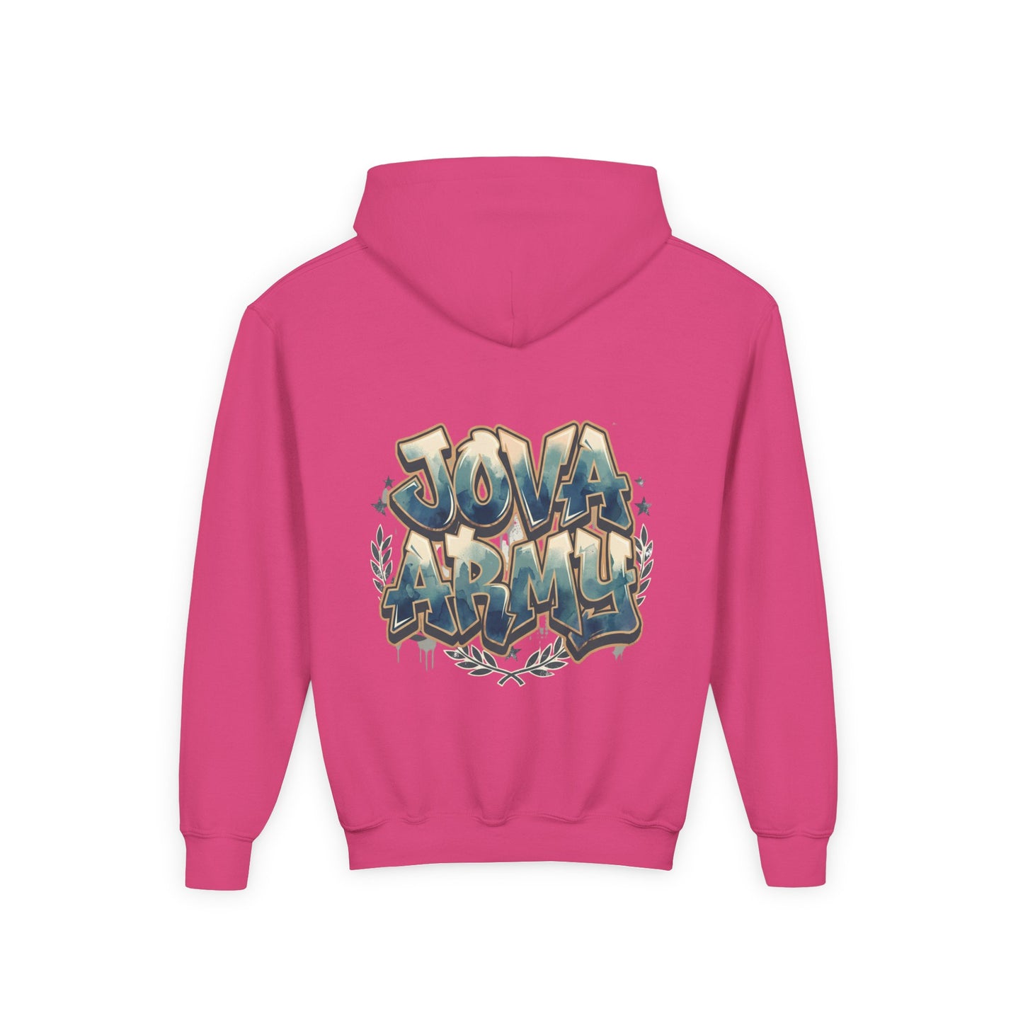 Jova Army Youth Heavy Blend Hooded Sweatshirt