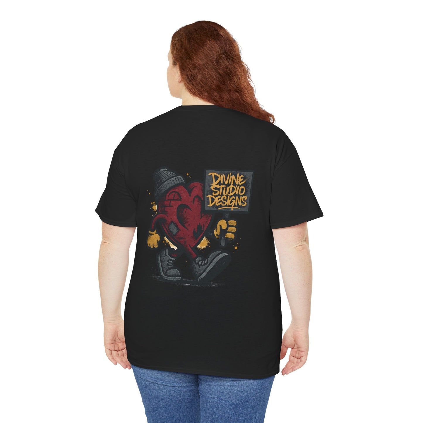 Divine Studio Designs Logo Unisex Heavy Cotton Tee