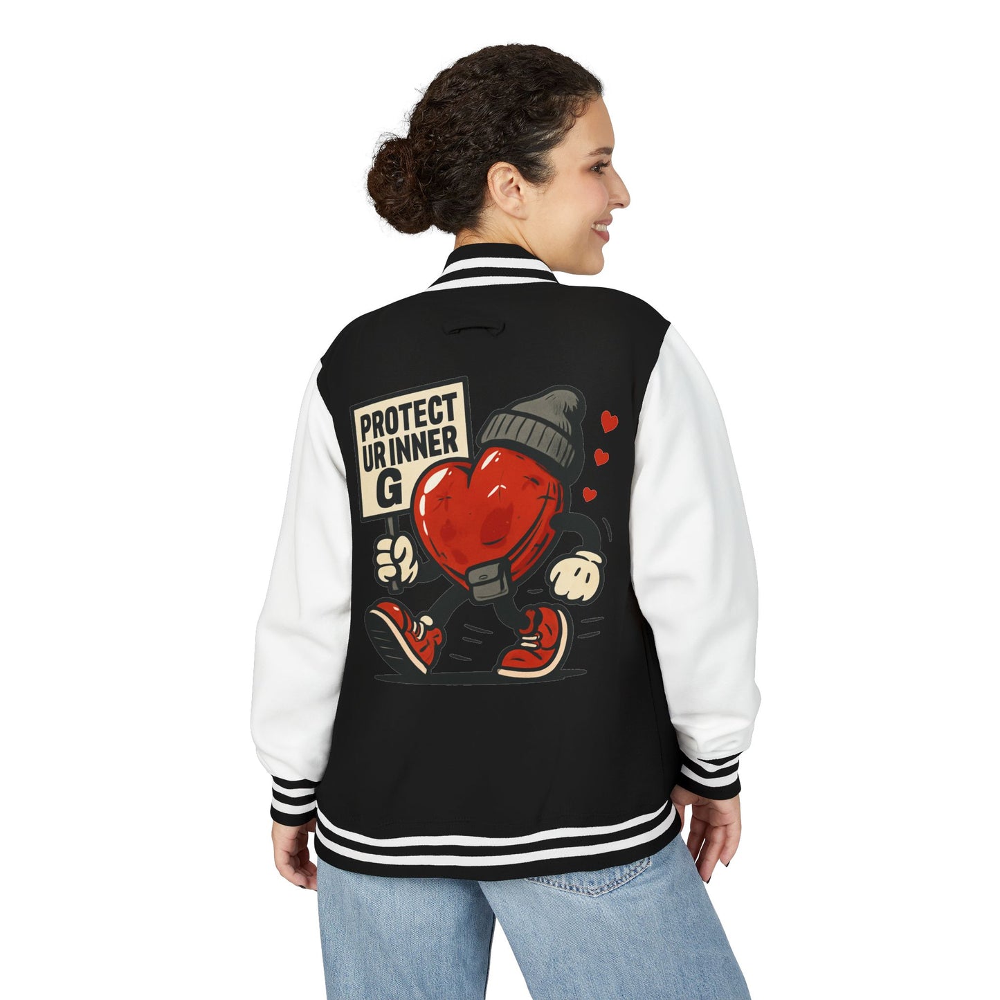 Protect Ur Inner G Unisex Heavyweight Letterman Jacket