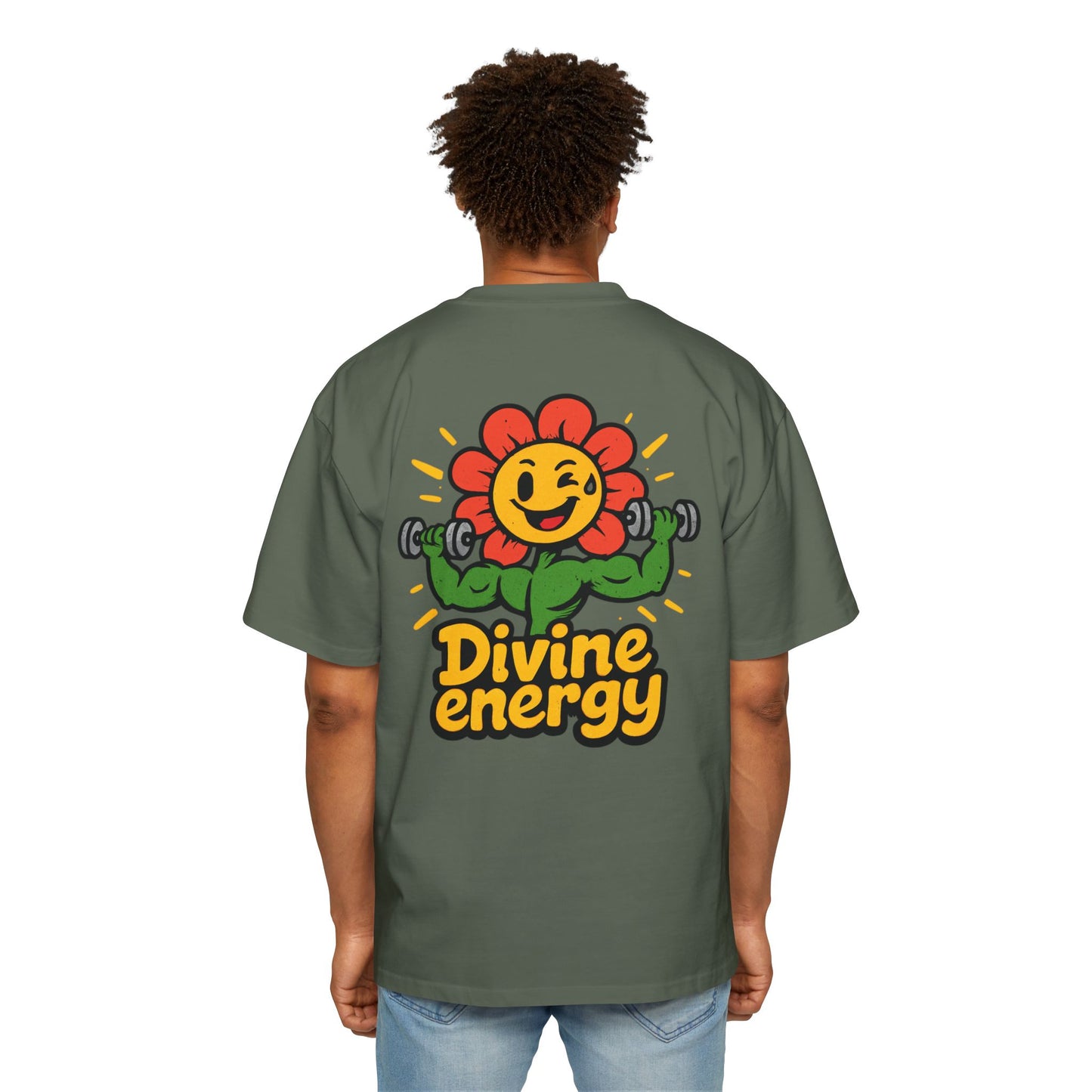 Divine Energy Only Heavy Oversized Tee