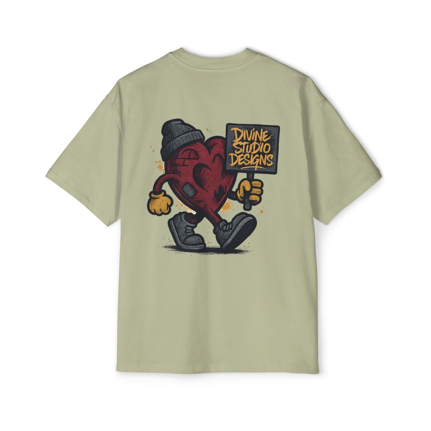 "Divine Movement" Heavy Blend Oversized Tee