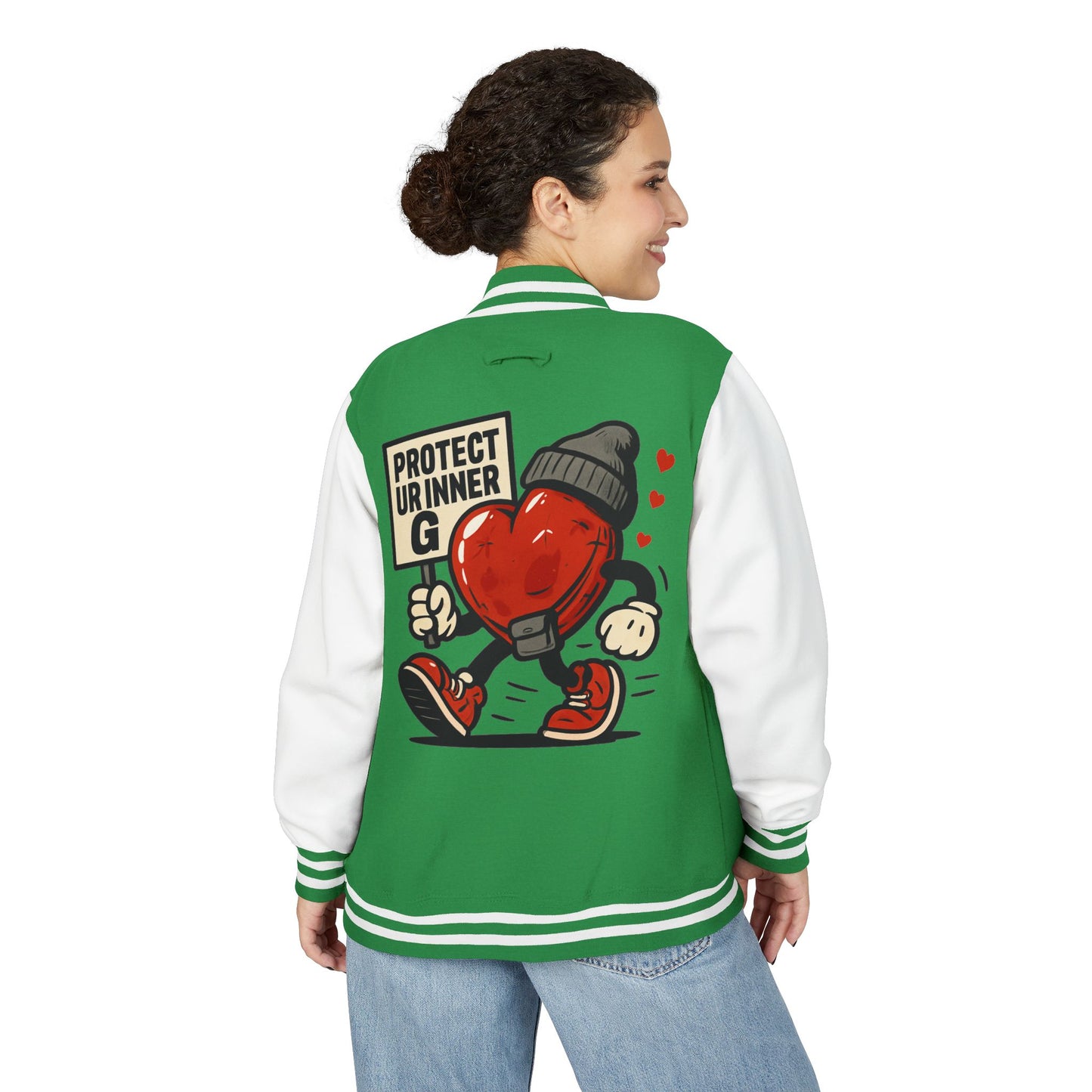 Protect Ur Inner G Unisex Heavyweight Letterman Jacket