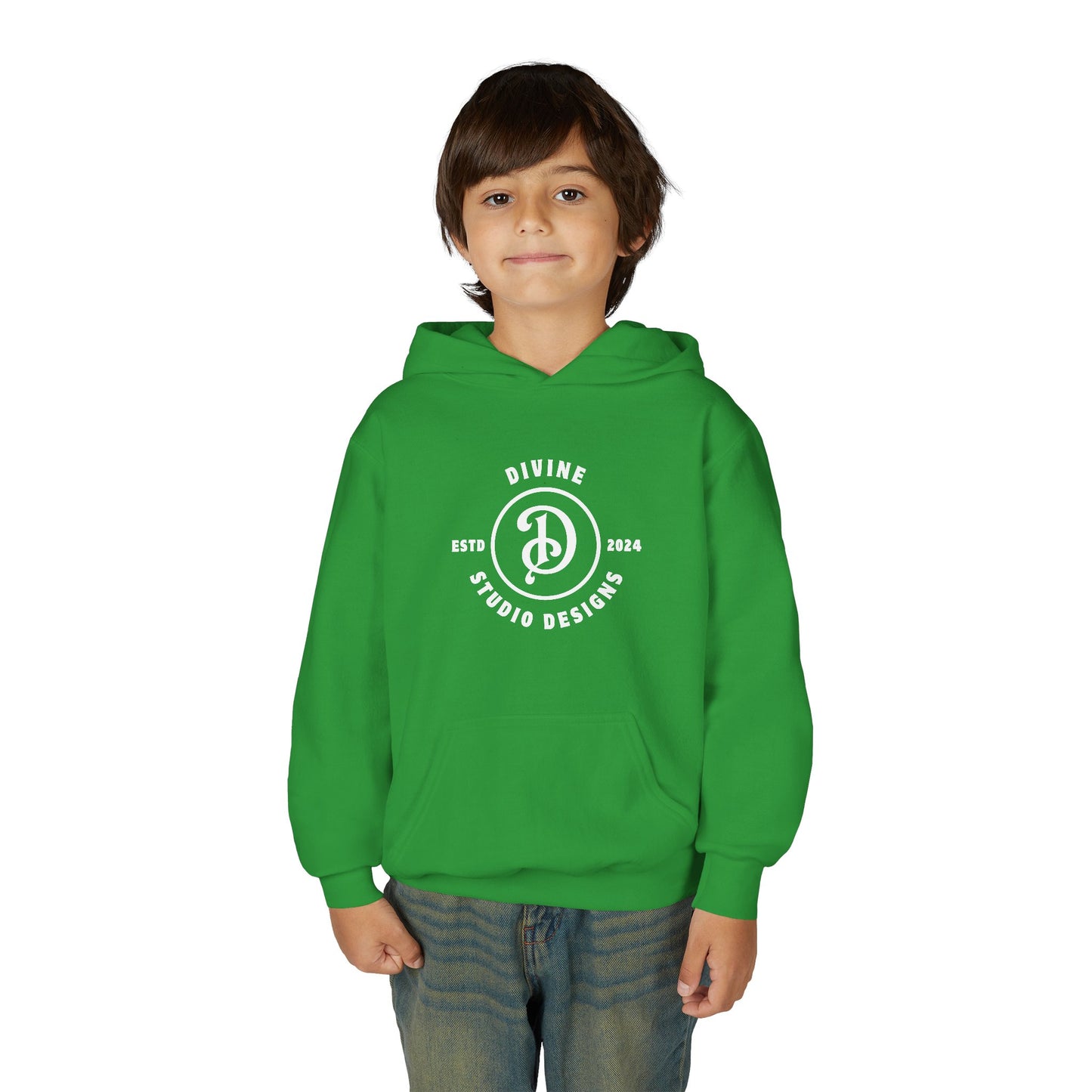 Divine Studio Designs , Jova Collection Youth Heavy Blend Hooded Sweatshirt