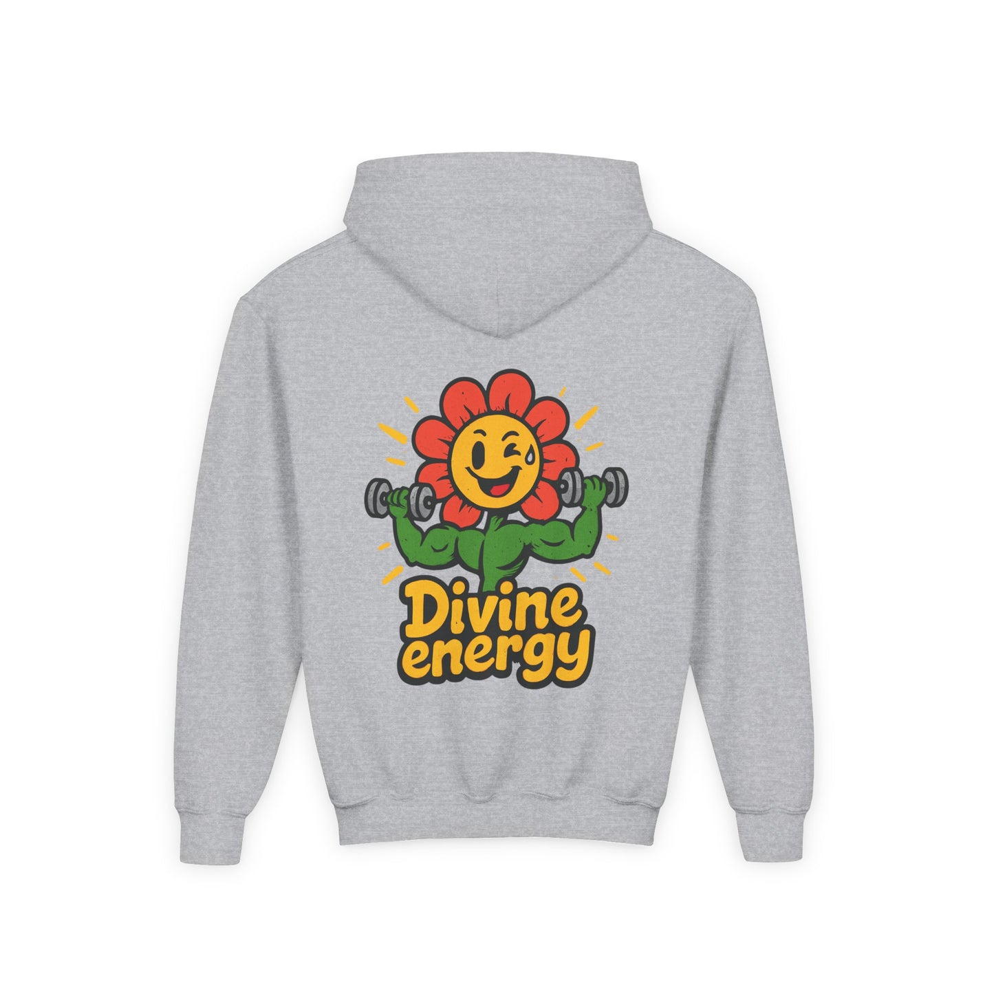 Divine Energy Youth Heavy Blend Hooded Sweatshirt