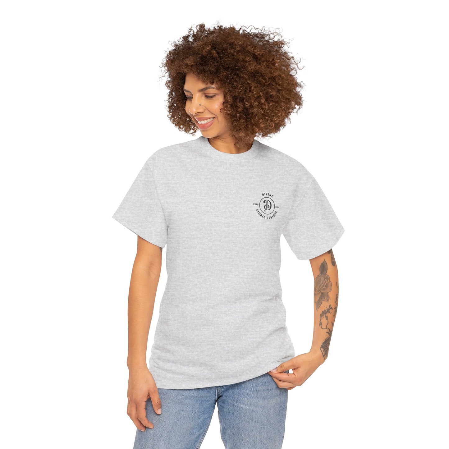 Divine Studio Designs Logo Unisex Heavy Cotton Tee