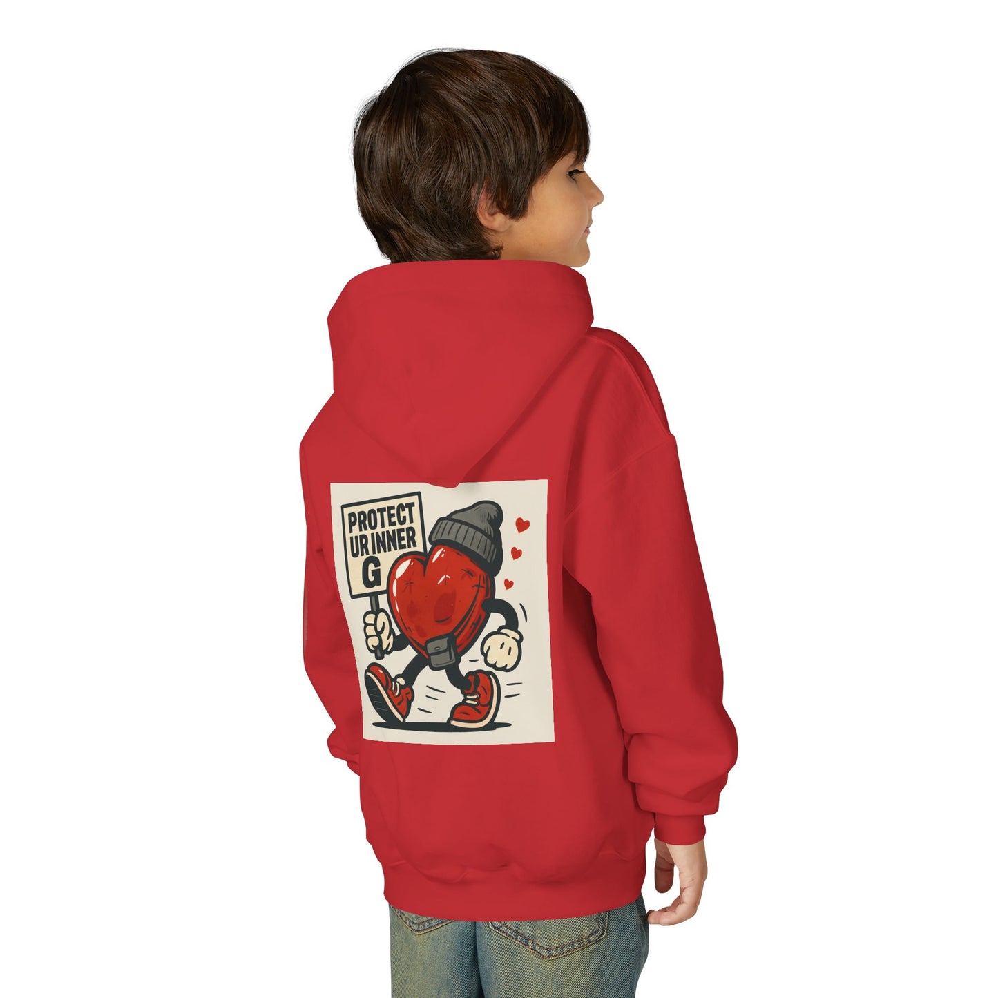 Protect Ur Inner G Youth Heavy Blend Hooded Sweatshirt