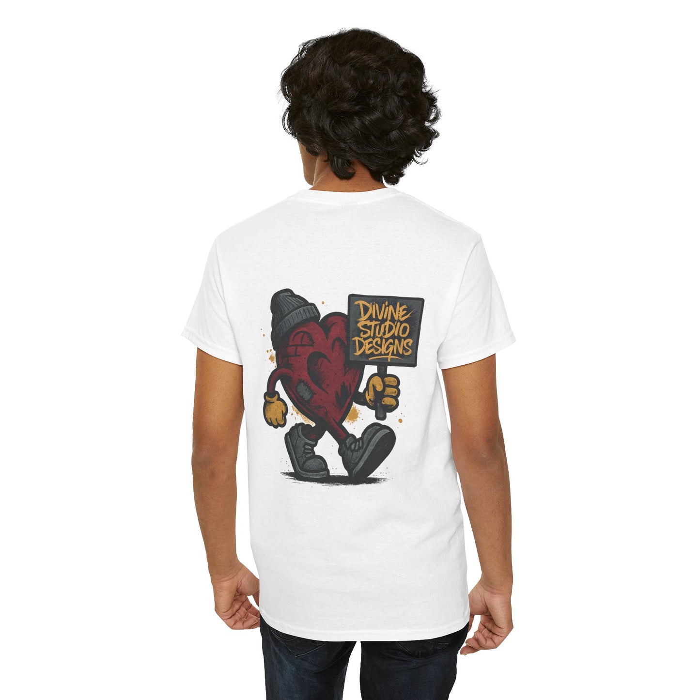 Divine Studio Designs Logo Unisex Heavy Cotton Tee