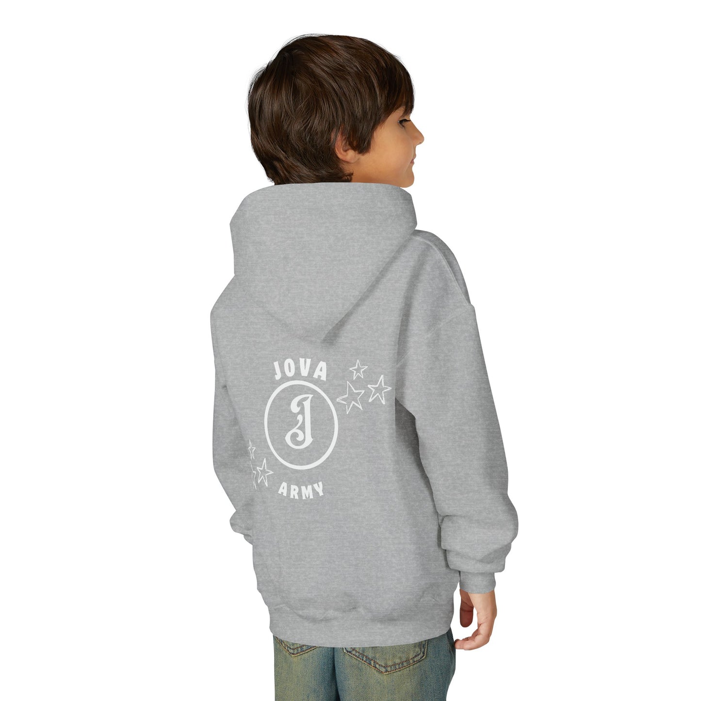 Divine Studio Designs , Jova Collection Youth Heavy Blend Hooded Sweatshirt