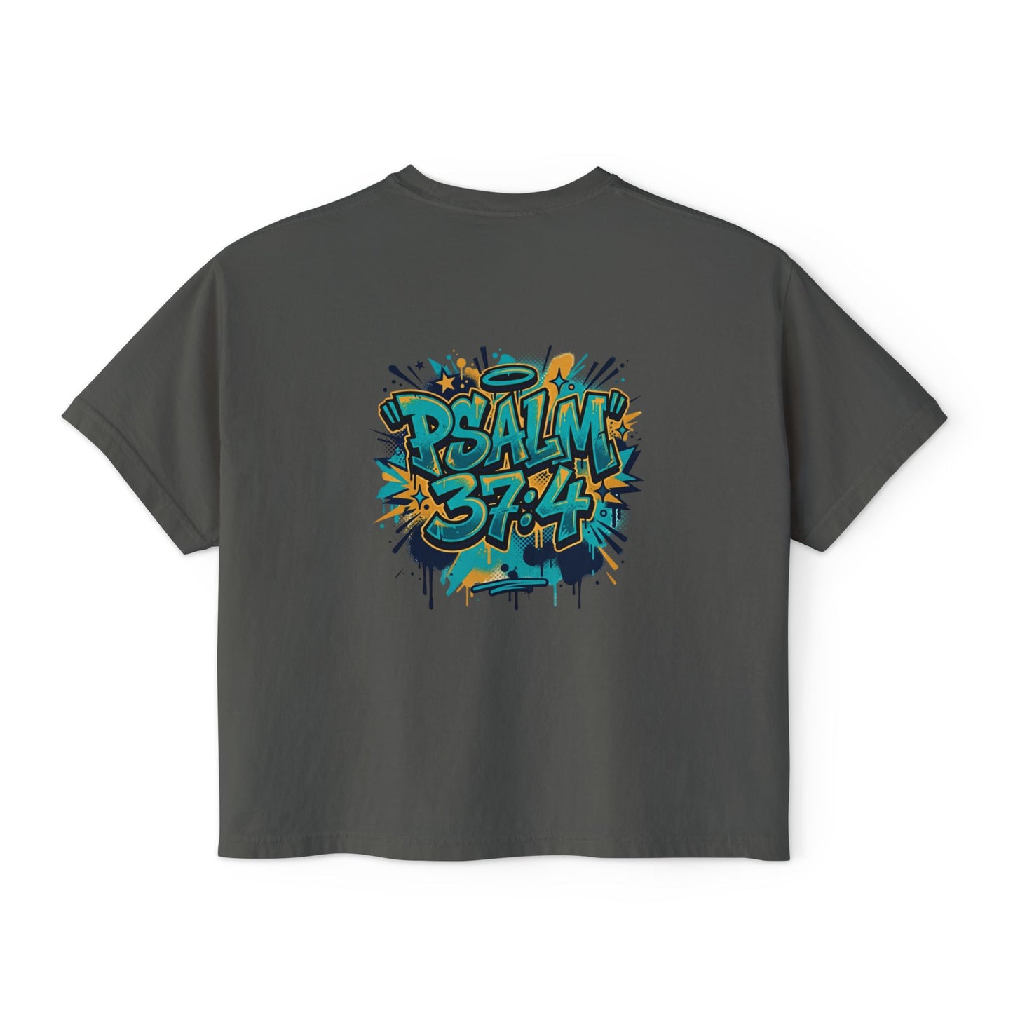 Psalm 37.4 Women's Boxy Tee