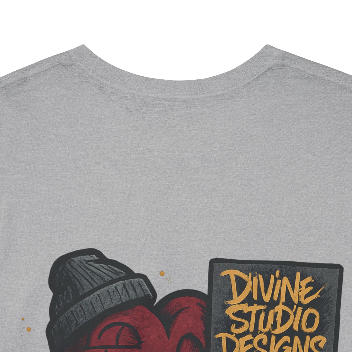 Divine Studio Designs Logo Unisex Heavy Cotton Tee