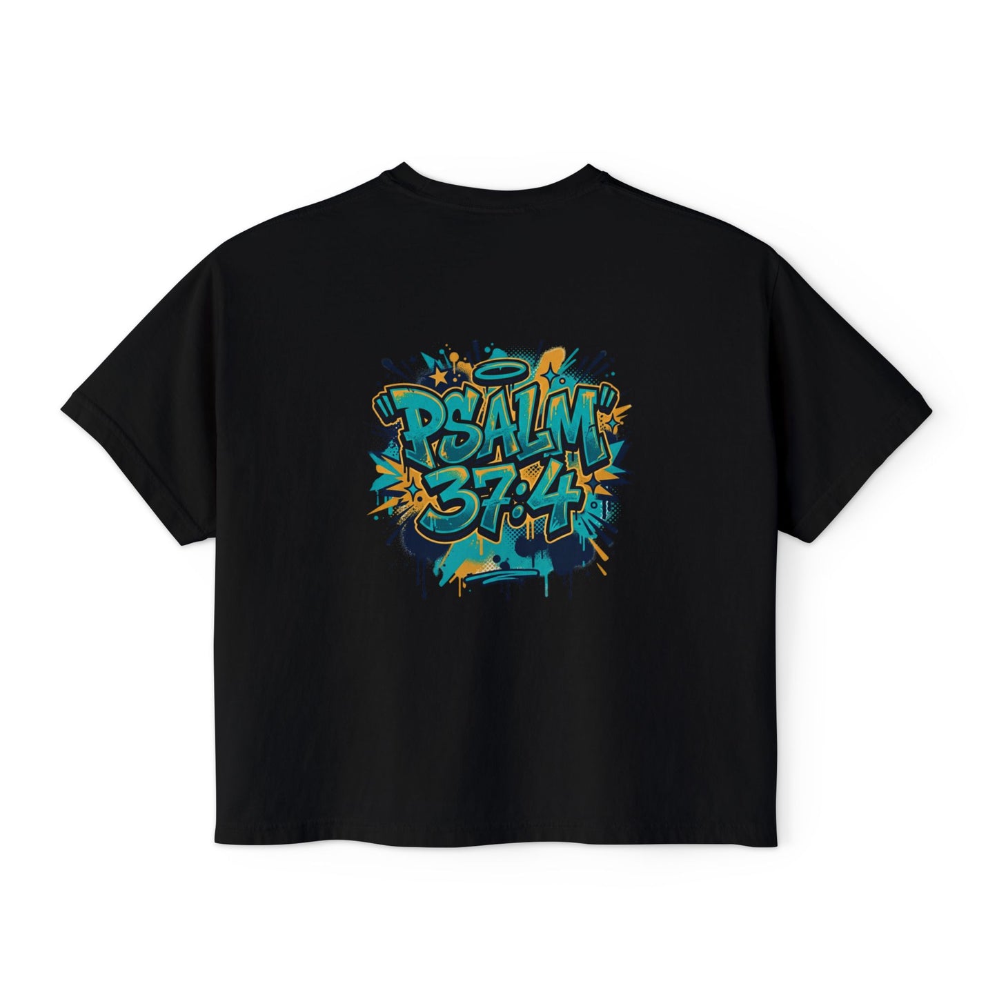 Psalm 37.4 Women's Boxy Tee
