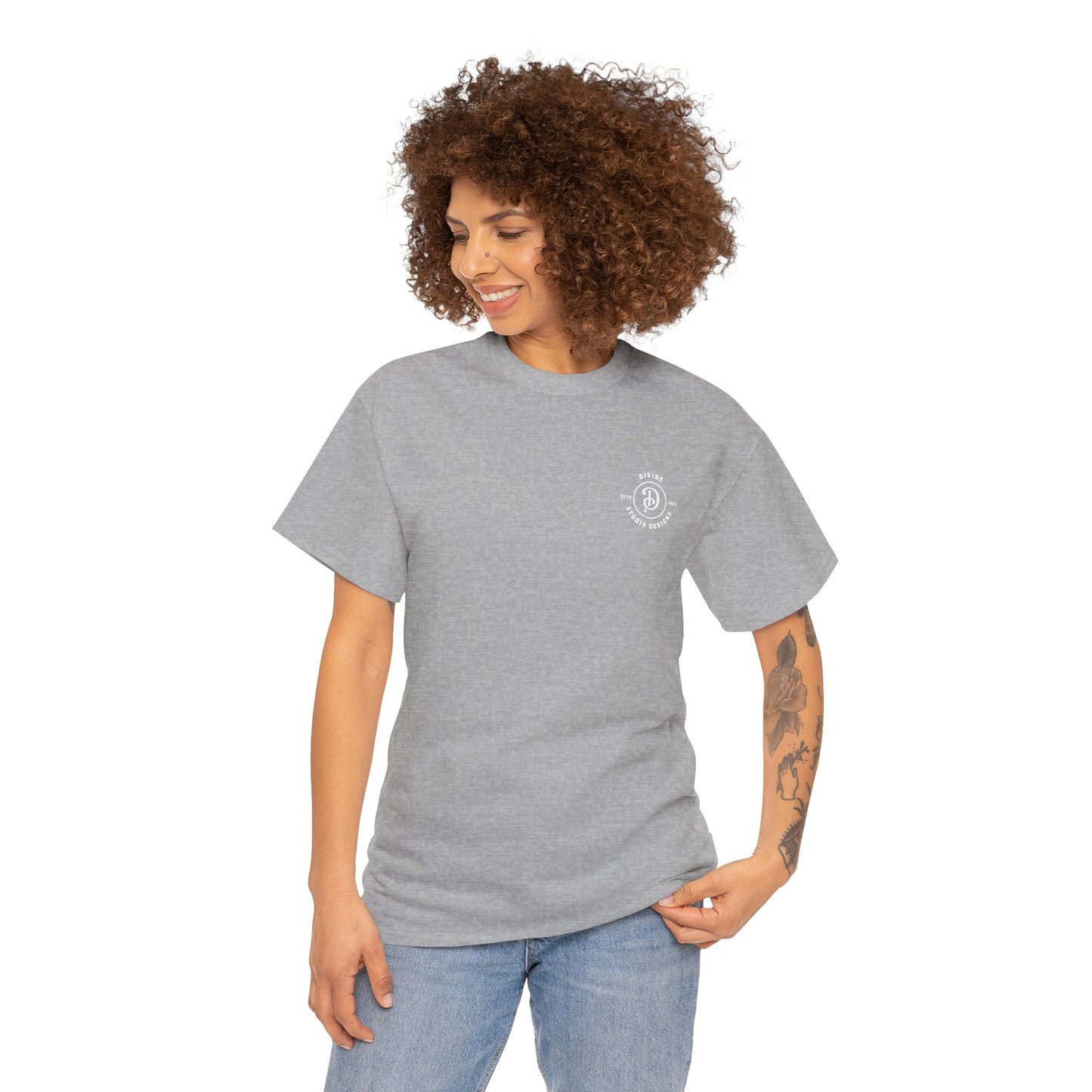 Divine Studio Designs Logo Unisex Heavy Cotton Tee
