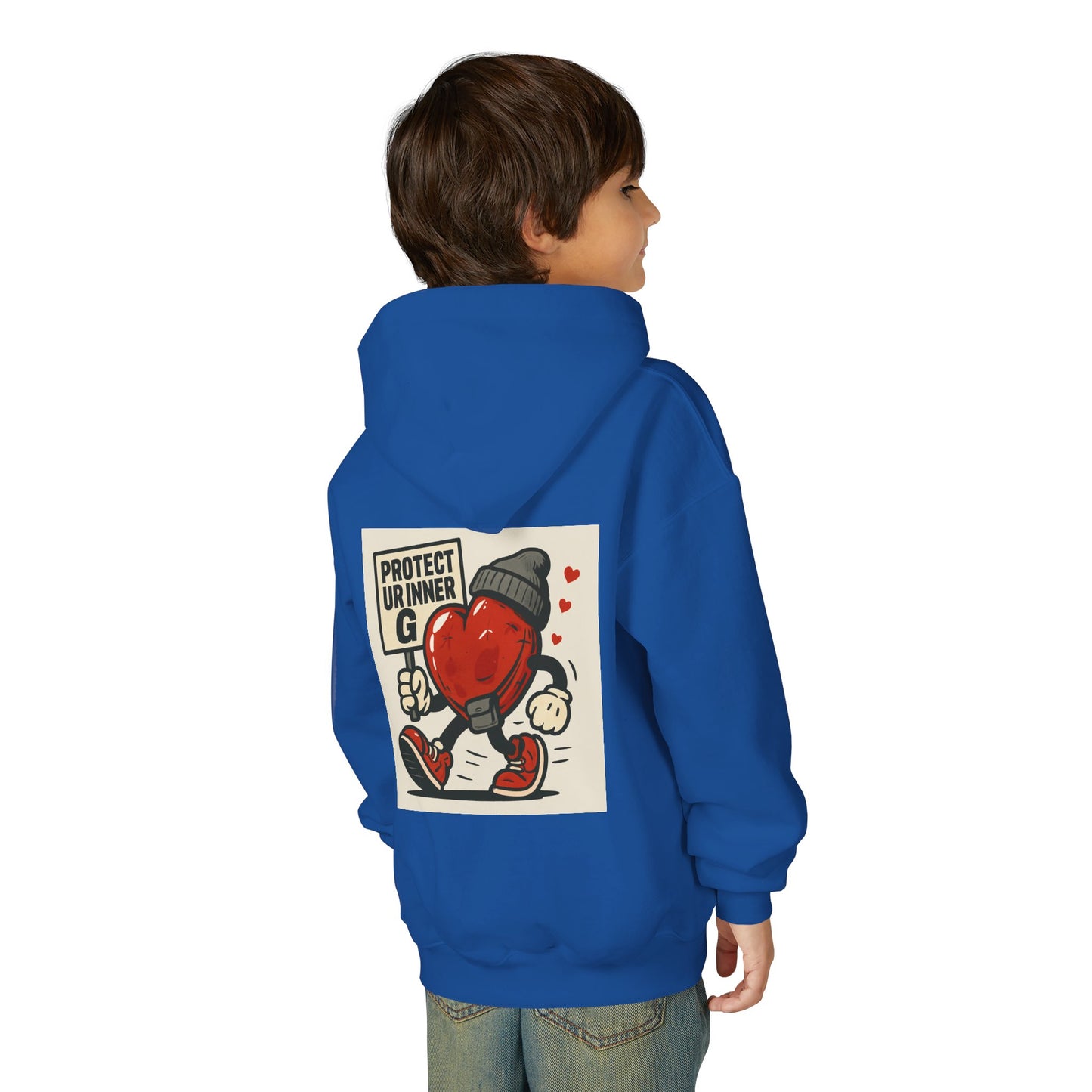 Protect Ur Inner G Youth Heavy Blend Hooded Sweatshirt