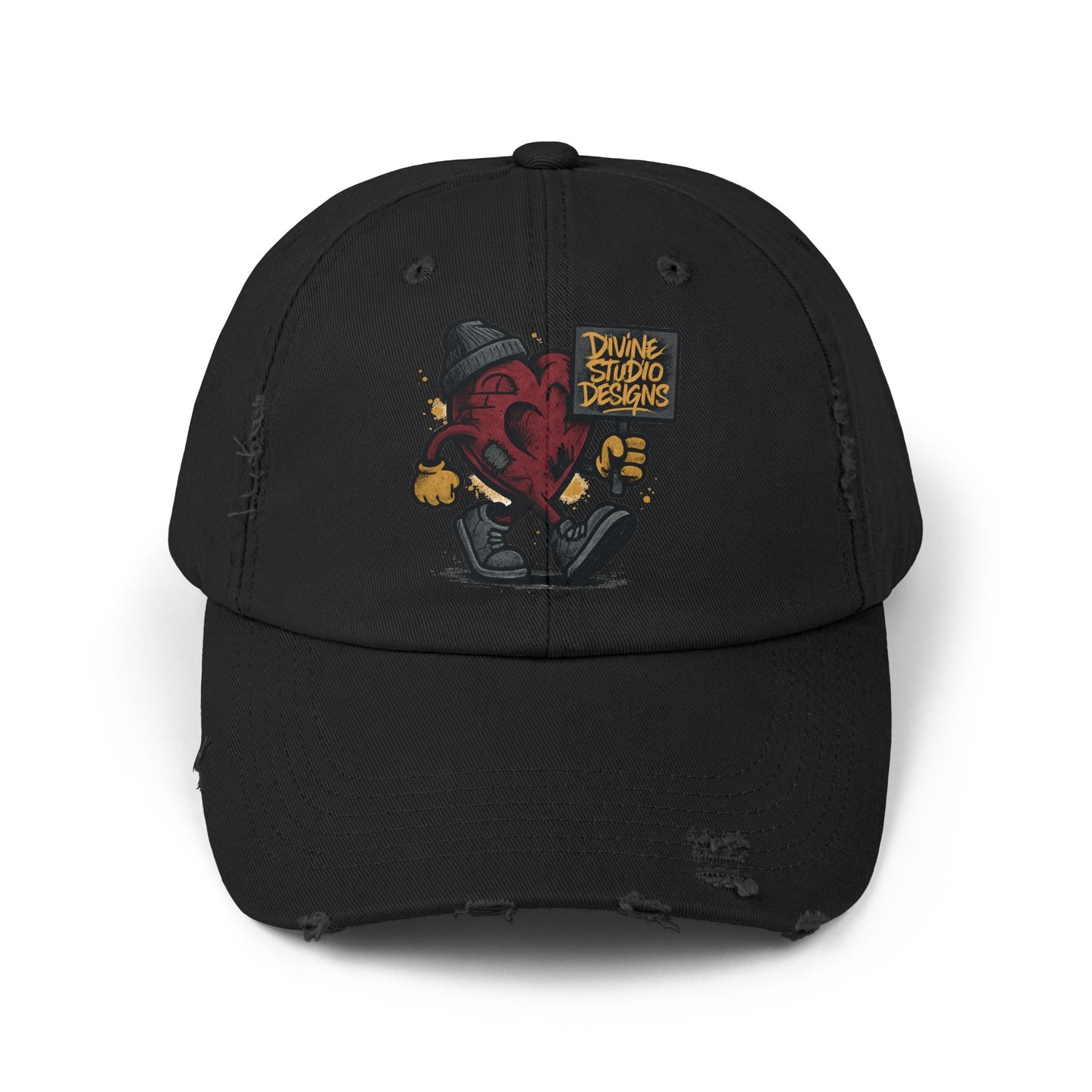 Divine Studio Designs Movement Hat  Unisex Distressed Cap