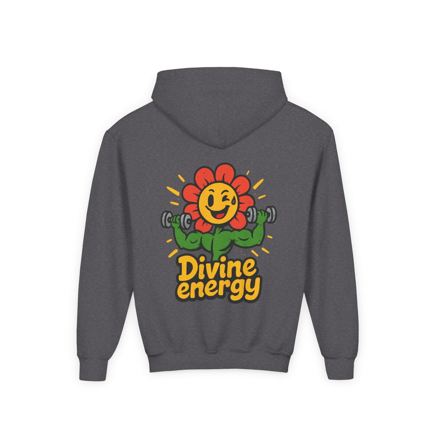 Divine Energy Youth Heavy Blend Hooded Sweatshirt