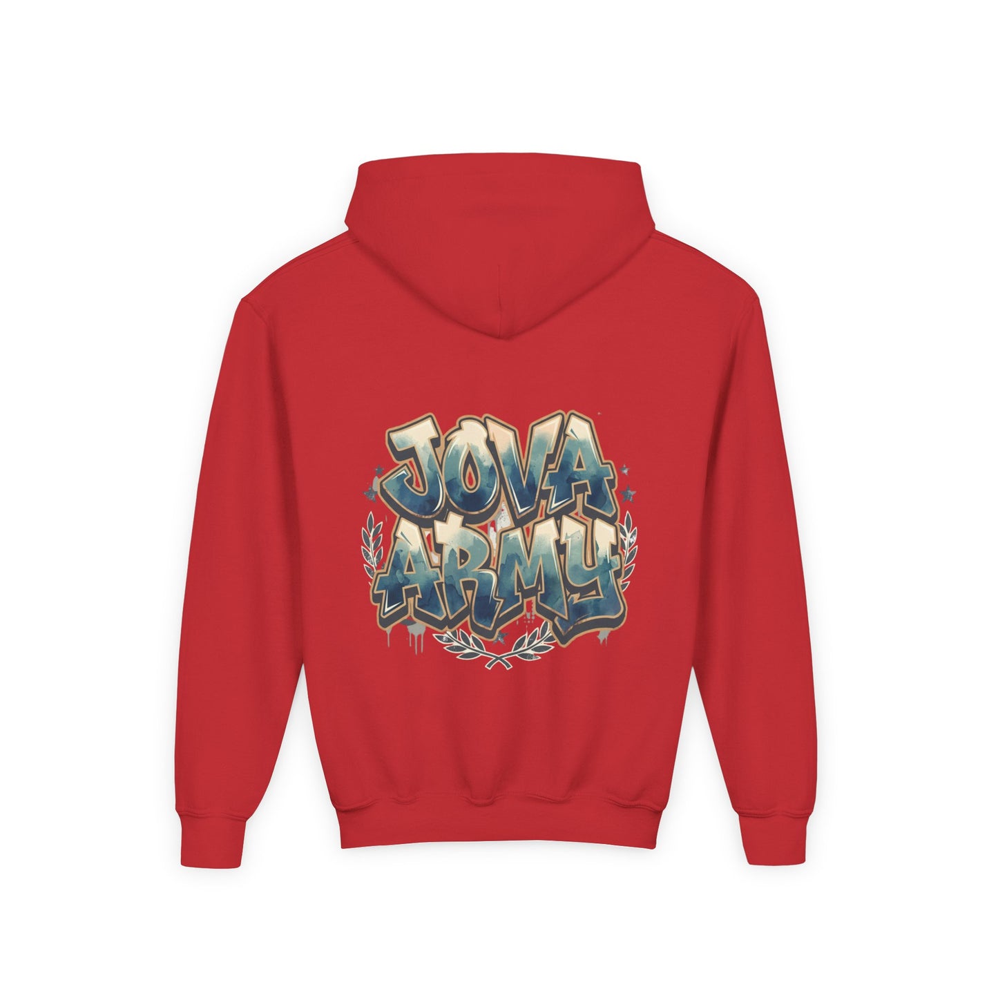 Jova Army Youth Heavy Blend Hooded Sweatshirt