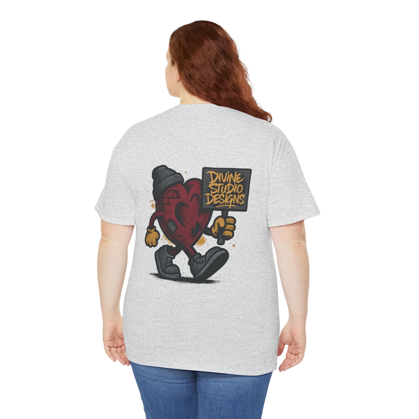 Divine Studio Designs Logo Unisex Heavy Cotton Tee