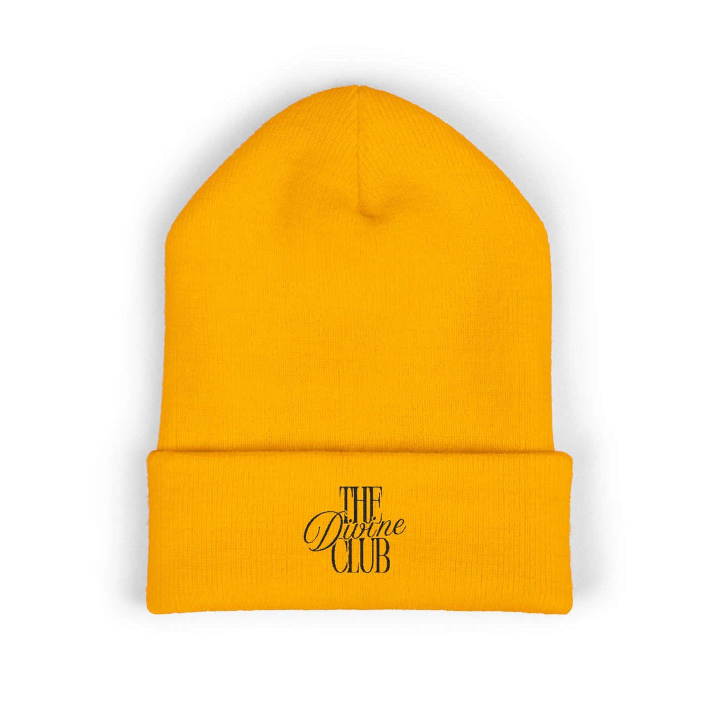 Divine Club Classic Cuffed Beanie (Embroidery)