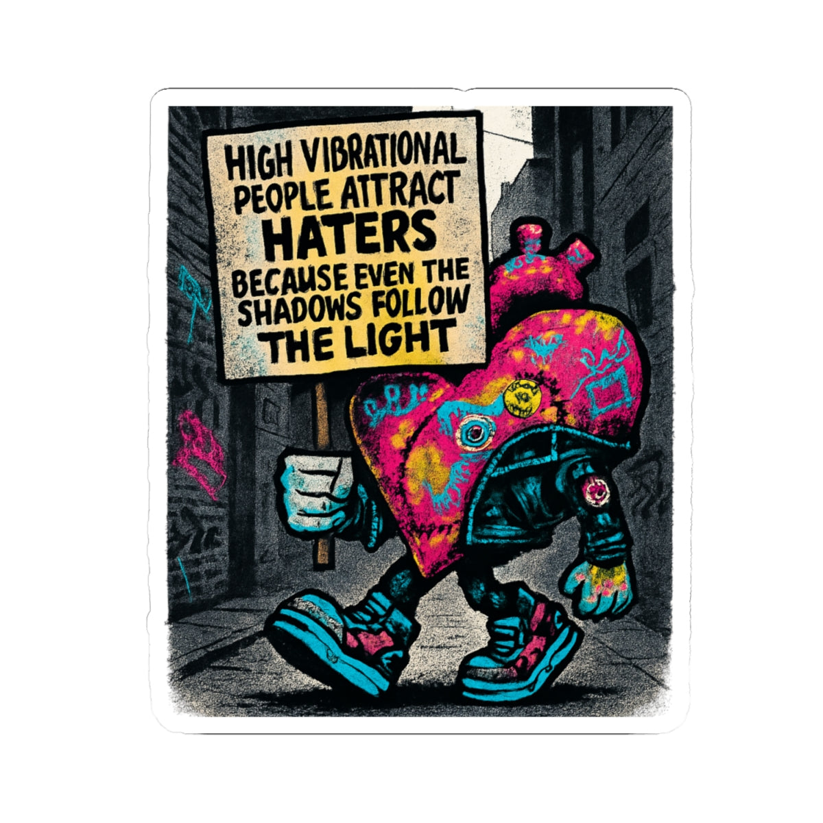 Divine Energy Kiss-Cut Sticker