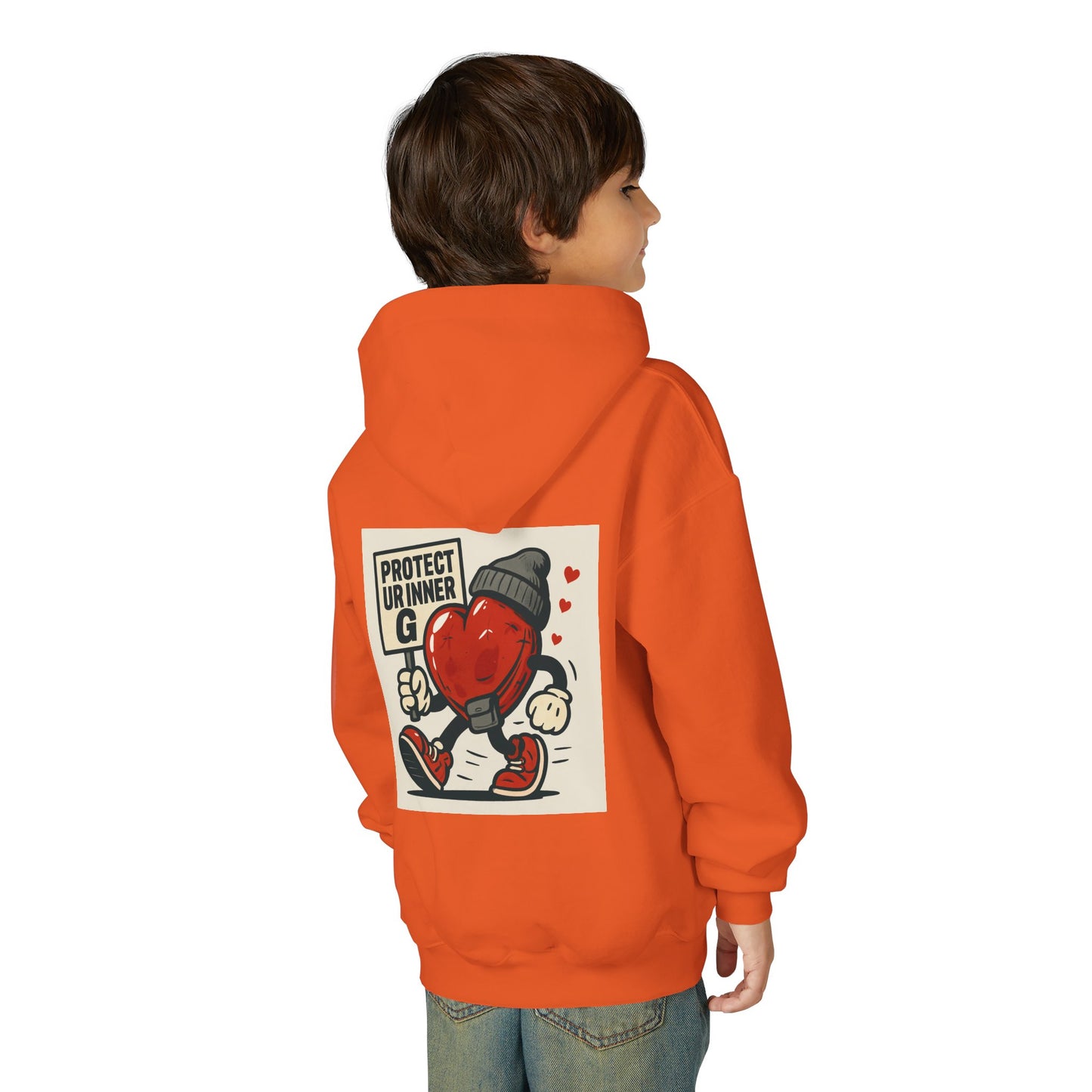 Protect Ur Inner G Youth Heavy Blend Hooded Sweatshirt
