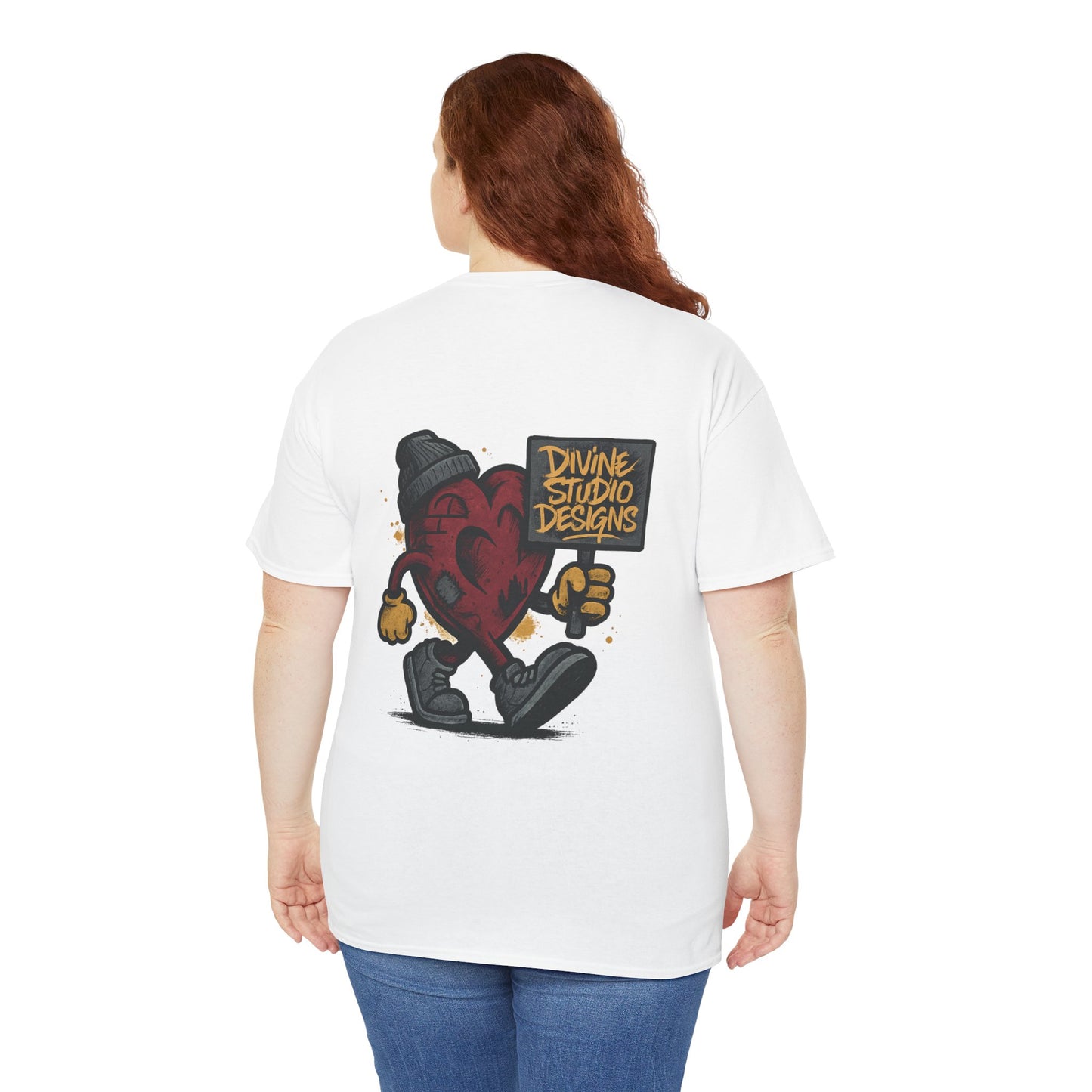 Divine Studio Designs Logo Unisex Heavy Cotton Tee