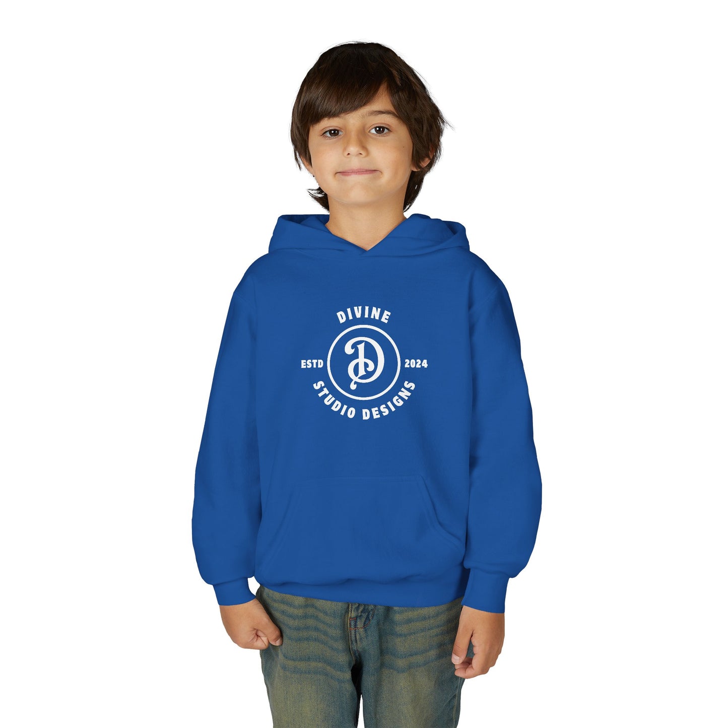 Divine Studio Designs , Jova Collection Youth Heavy Blend Hooded Sweatshirt