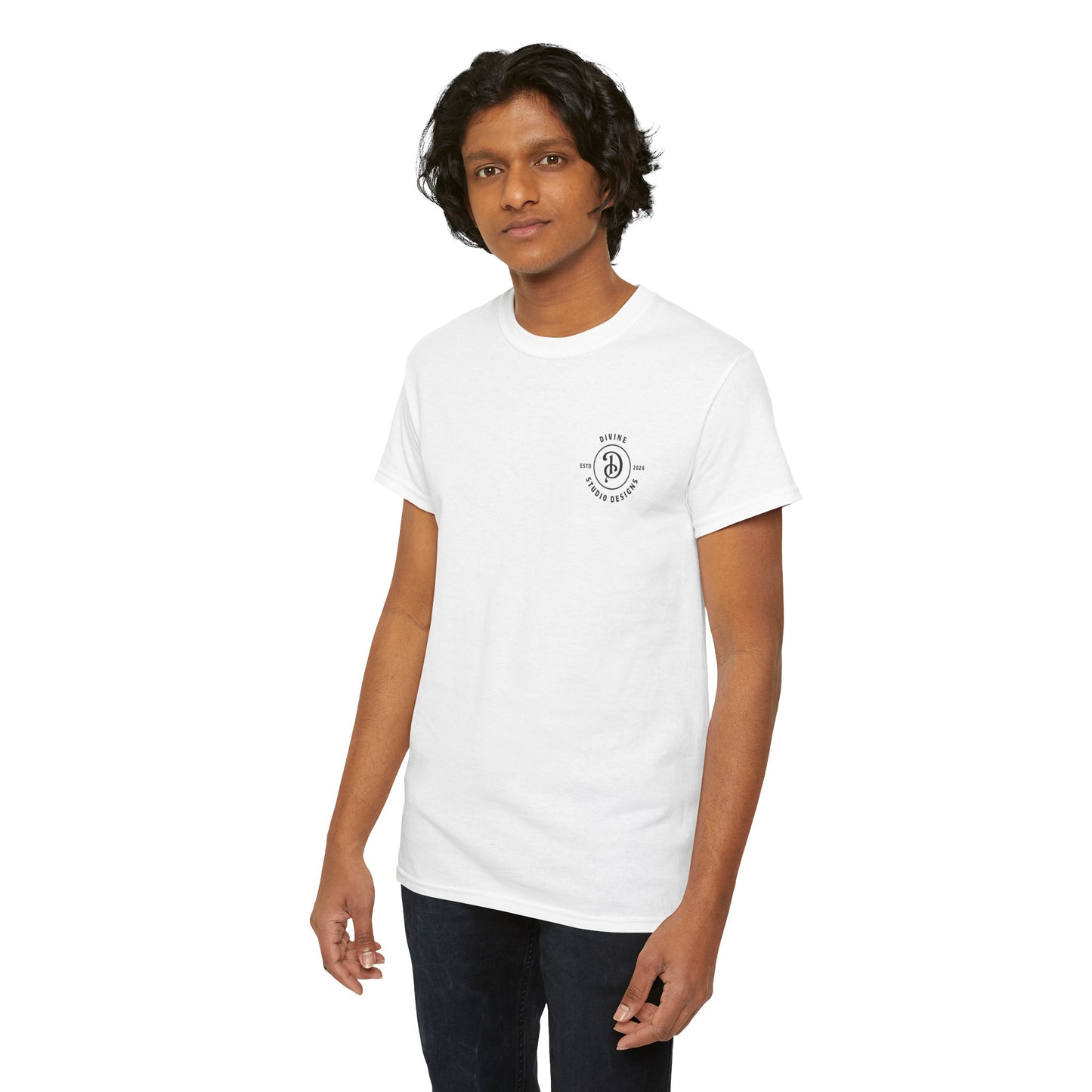 Divine Studio Designs Logo Unisex Heavy Cotton Tee
