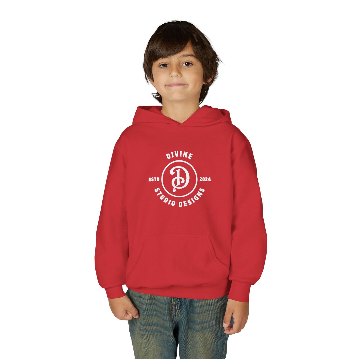 Divine Studio Designs , Jova Collection Youth Heavy Blend Hooded Sweatshirt